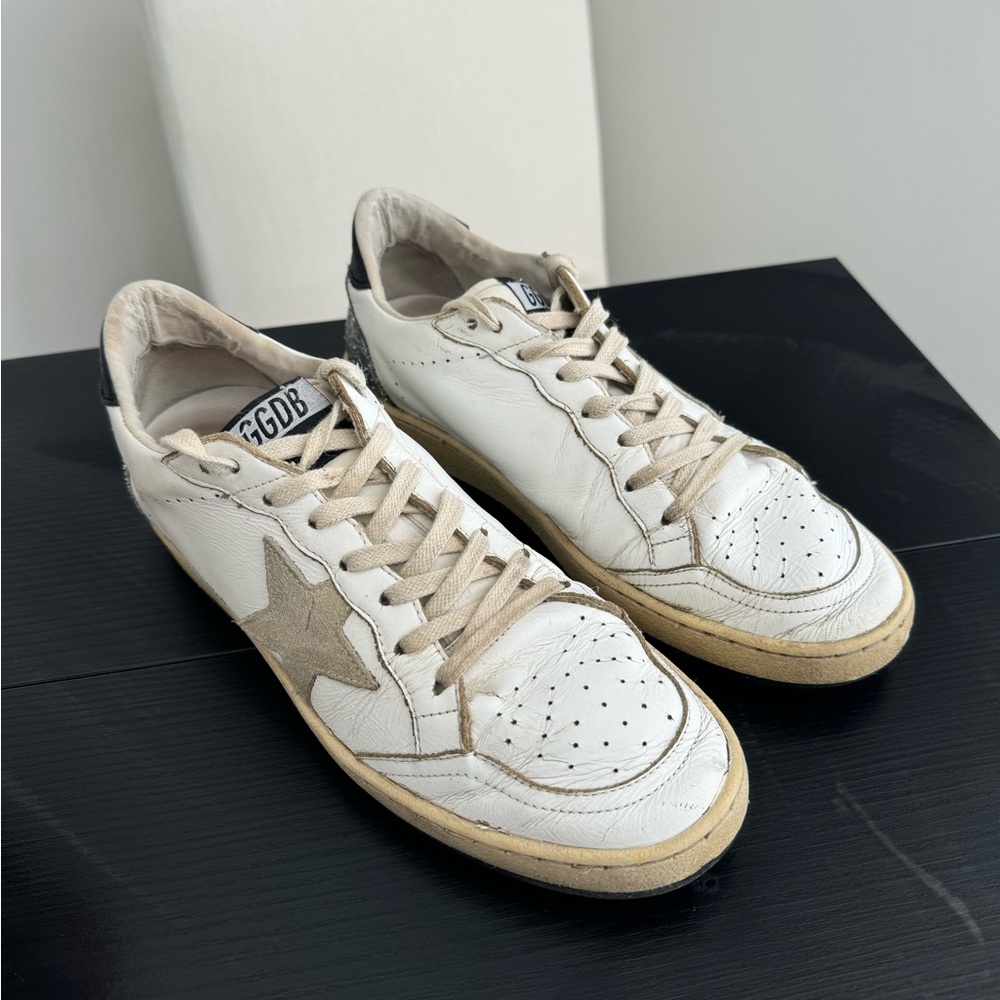 Golden Goose Deluxe Brand Ball Star Lace-Up Sneakers
